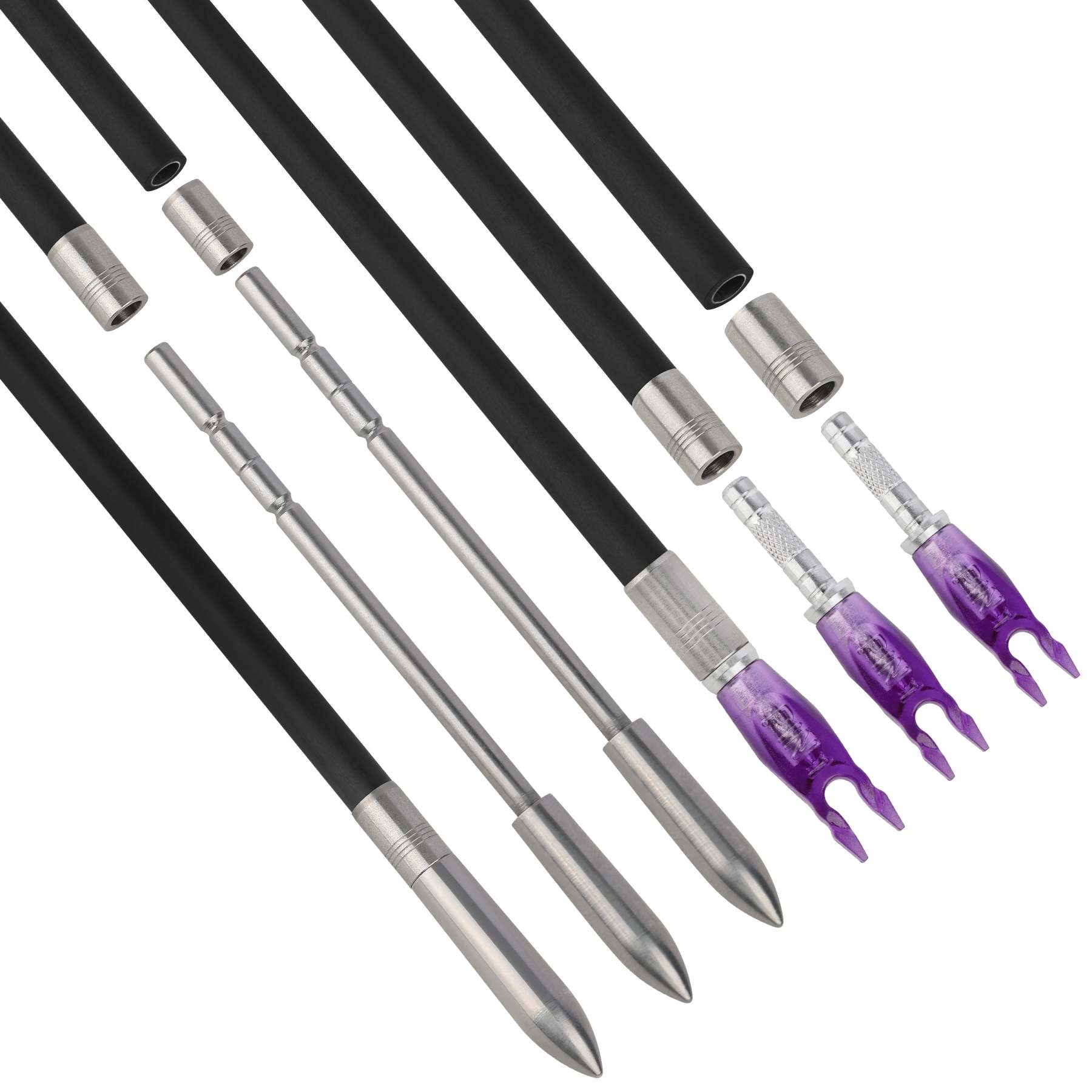 🎯PANDARUS ELITE 3.2mm Carbon & Aluminum Target Arrows ± 0.001-AMEYXGS Archery