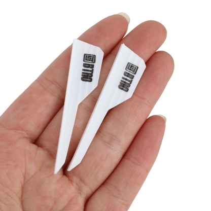 2.5" Rubber Arrow Vanes Archery Fletching Accessory (50pcs)