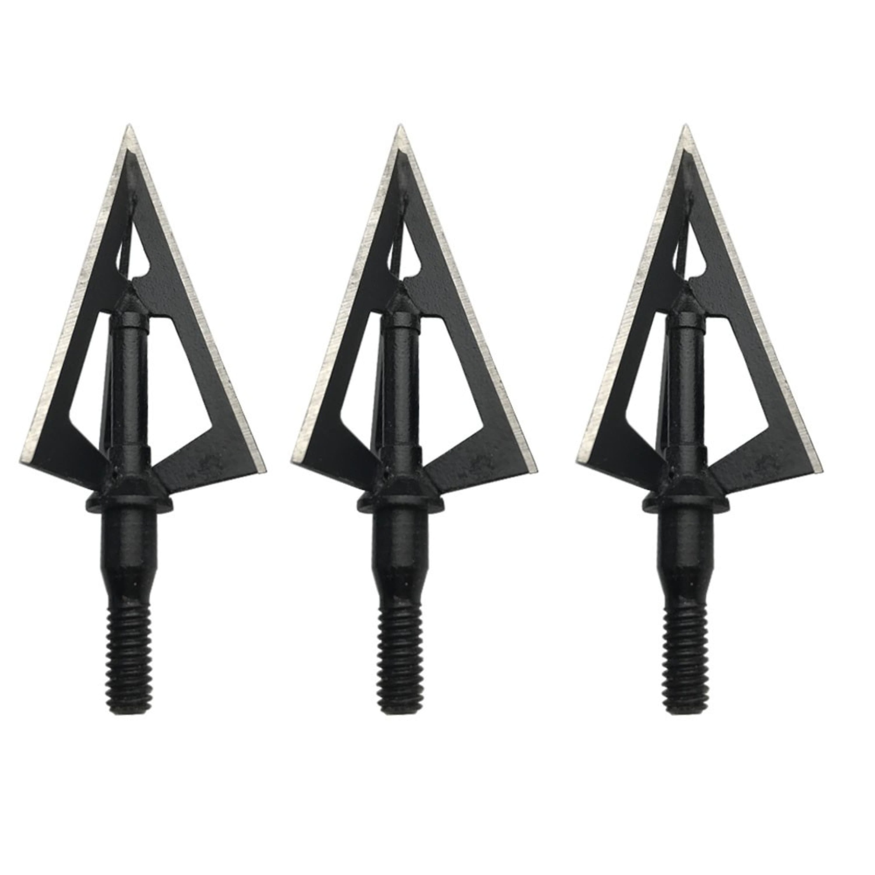 Archery 3 Blade Arrowheads Broadheads 100 Grain Broadheads