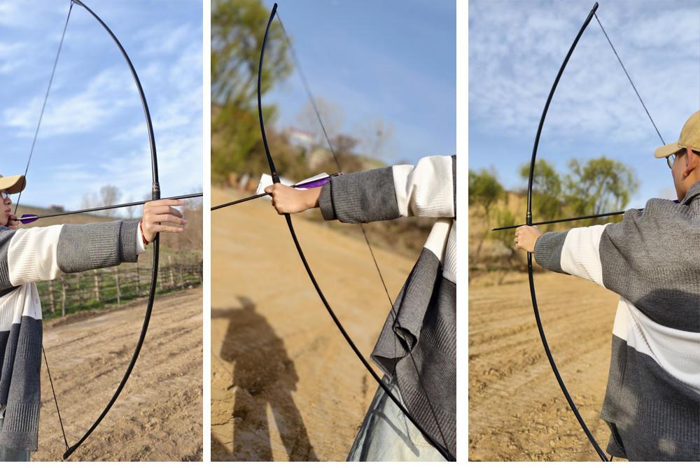 67inch Traditional English Longbow Archery 25-120lbs