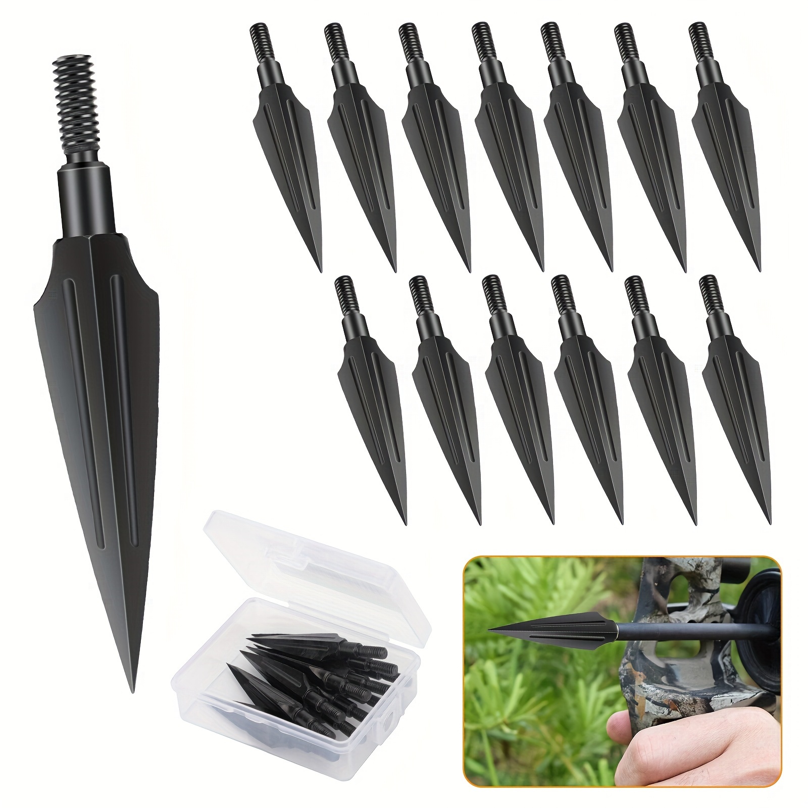 125 Grain Archery Hunting Practice Arrowheads