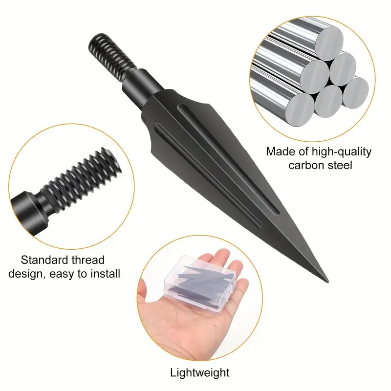 125 Grain Archery Hunting Practice Arrowheads