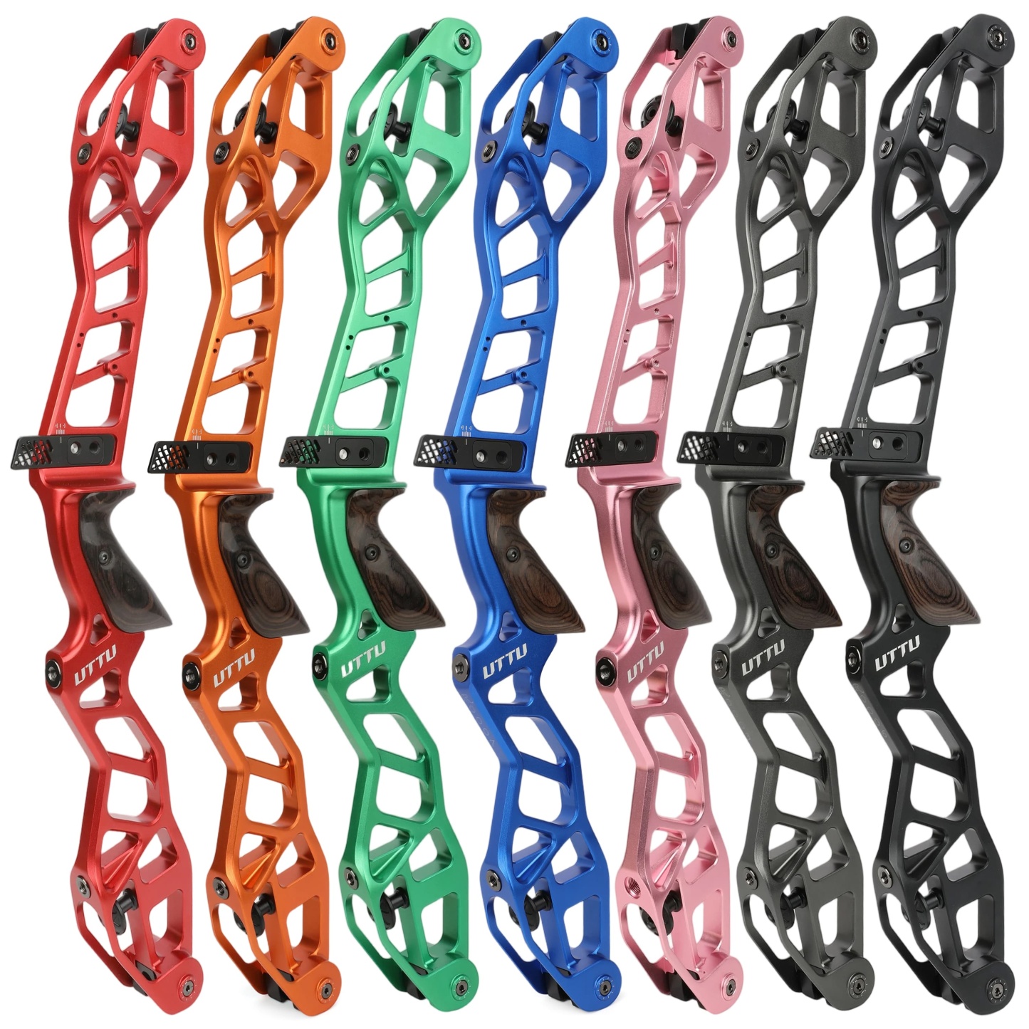 UTTU 25" Competition ILF Aluminum Recurve Bow Riser CNC