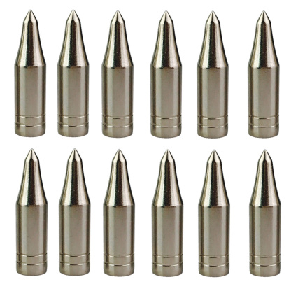 12Pcs Archery Field Point for Wooden Arrows