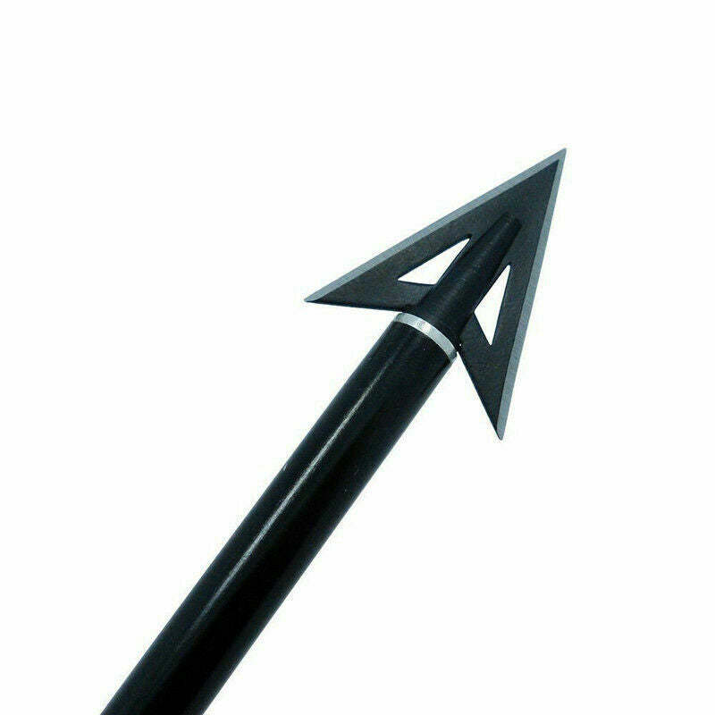 🎯12pcs Arrowheads Broadheads + Box Archery Hunting Bow-AMEYXGS Archery