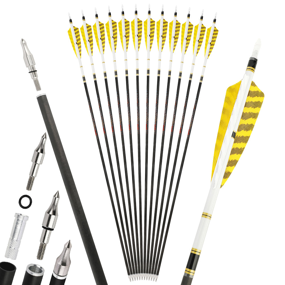 Archery Bow Pure Carbon Arrows – AMEYXGS Archery Archery Bow Pure Carbon Arrows – AMEYXGS Archery