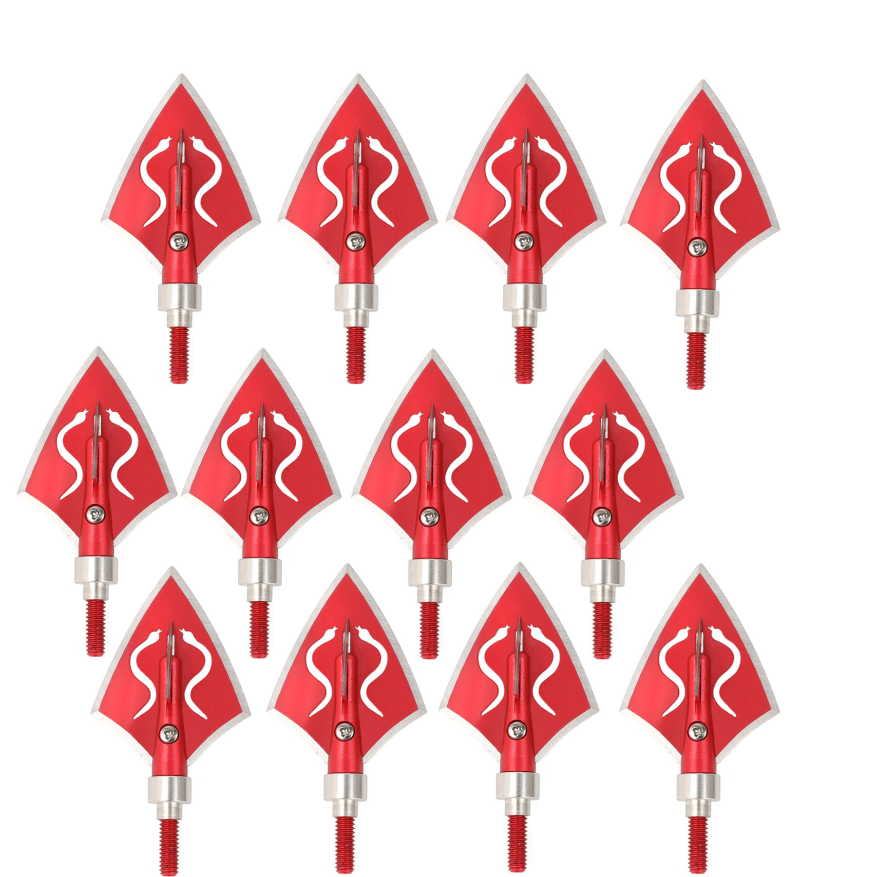 Stainless Steel Archery Broadhead Screw-in Tips for Hunting Crossbow