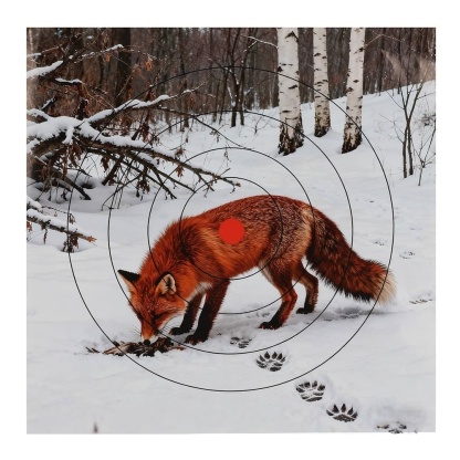 Archery Shooting Target Paper Durable Animal Field Face 40x40cm