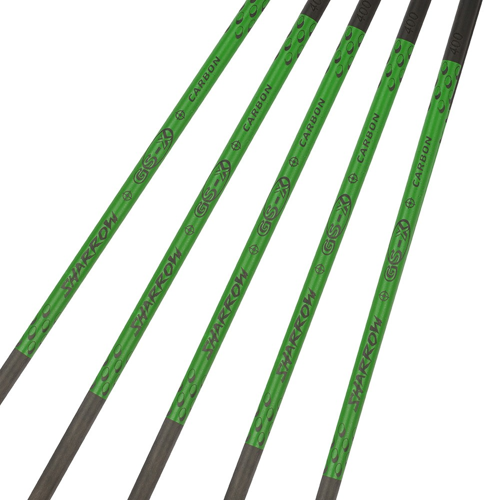 30" Pure Carbon Archery Arrows SP300-800 12pcs