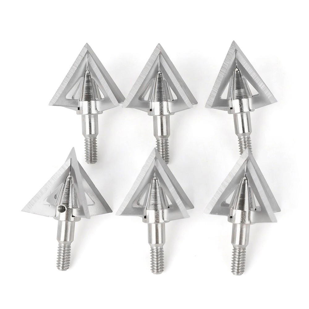 100 Grain Hunting Arrowheads Tungsten Steel 