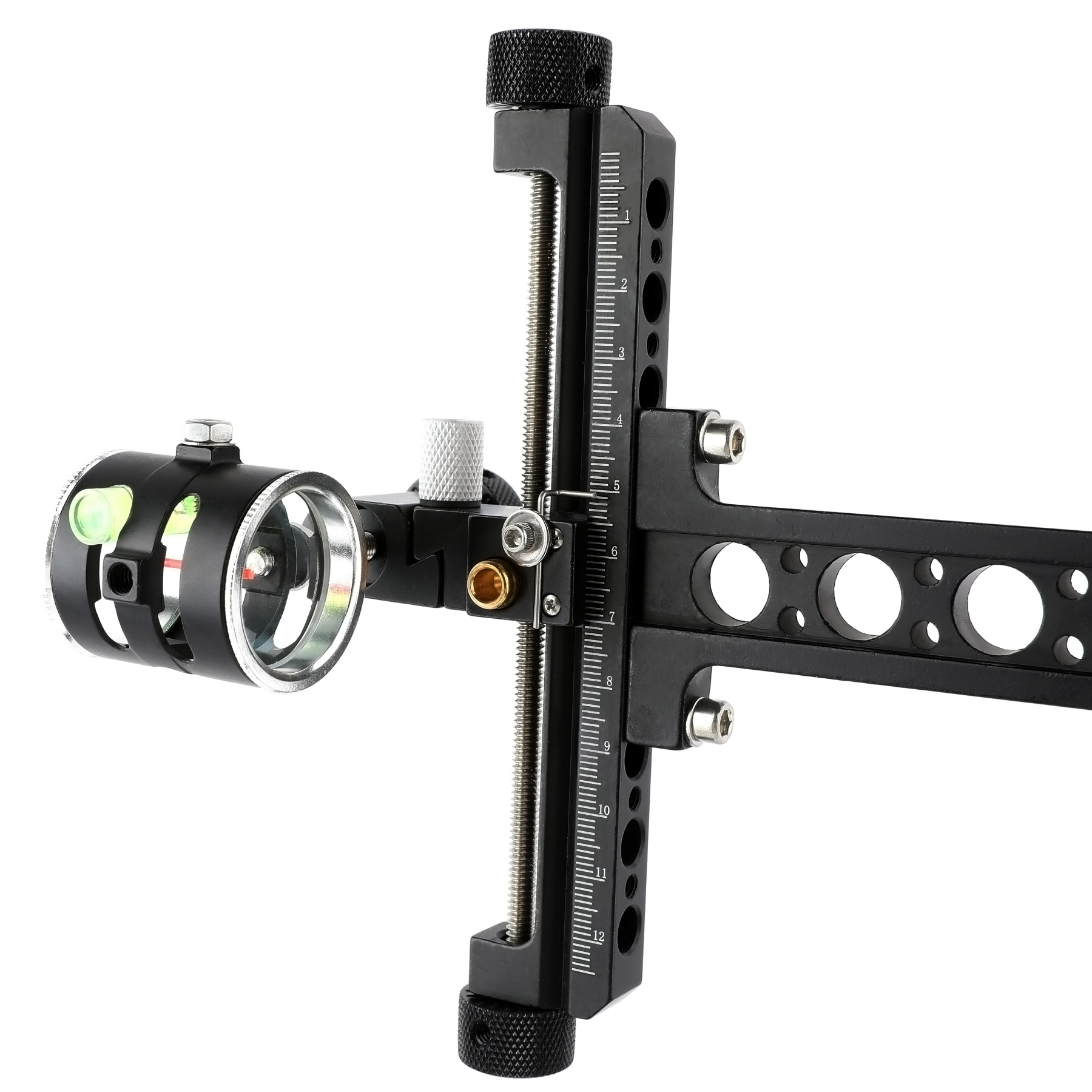TOPPOINT TP8510 Compound Bow Sight CNC Aluminum 0.059" Fiber Optic
