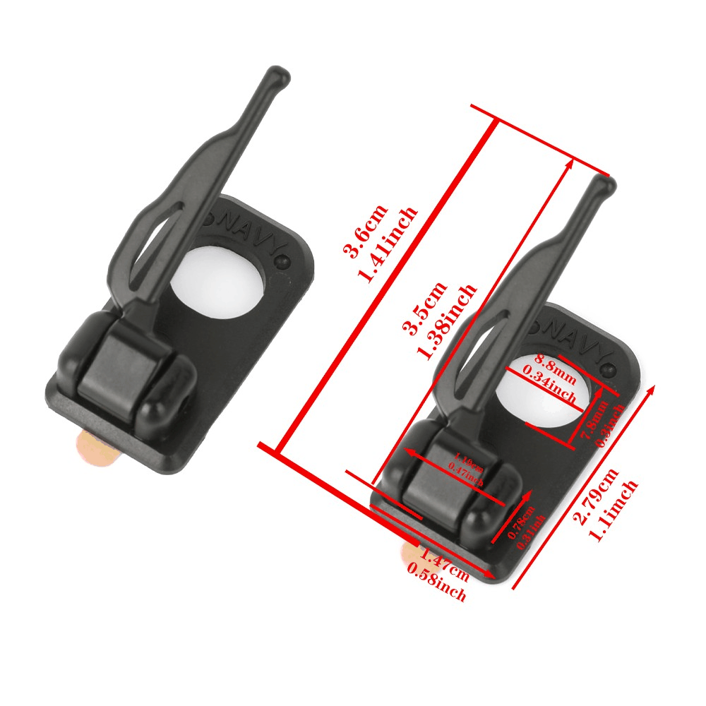 DECUT Archery Arrow Rest Self-Adhesive Recurve Bow RH/LH