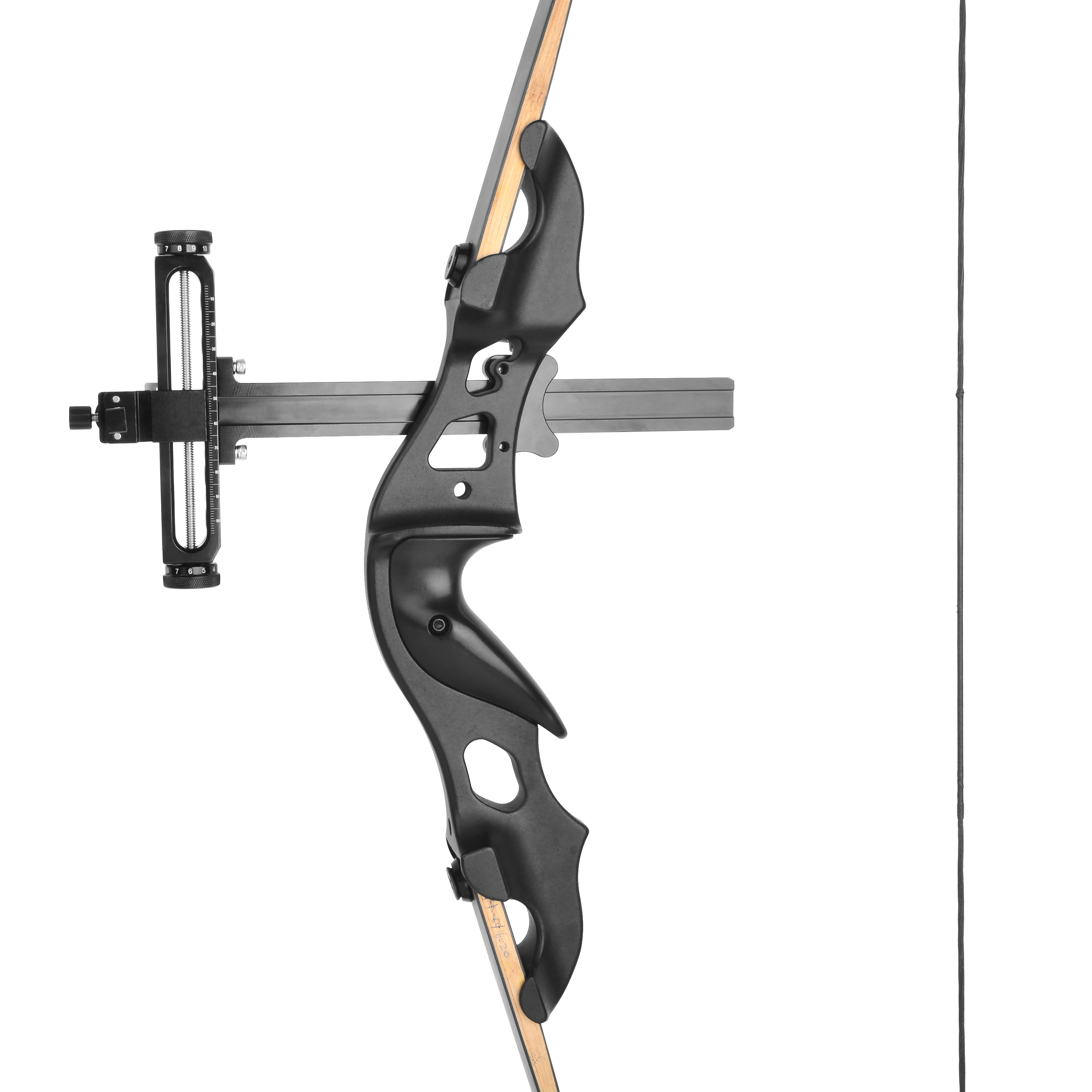 AKT-QT517B 9" Recurve Bow Sight - CNC Aluminum Target Sight