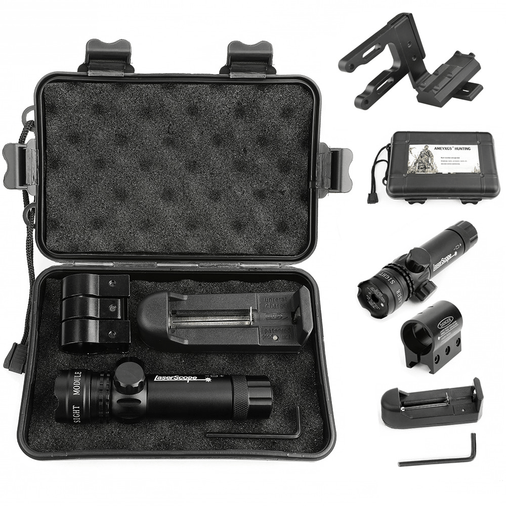 Archery Green Laser Scope 20mm Rail for Hunting Shooting