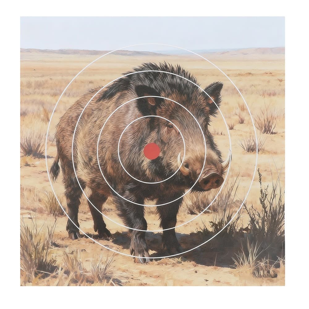 Archery Shooting Target Paper Durable Animal Field Face 40x40cm