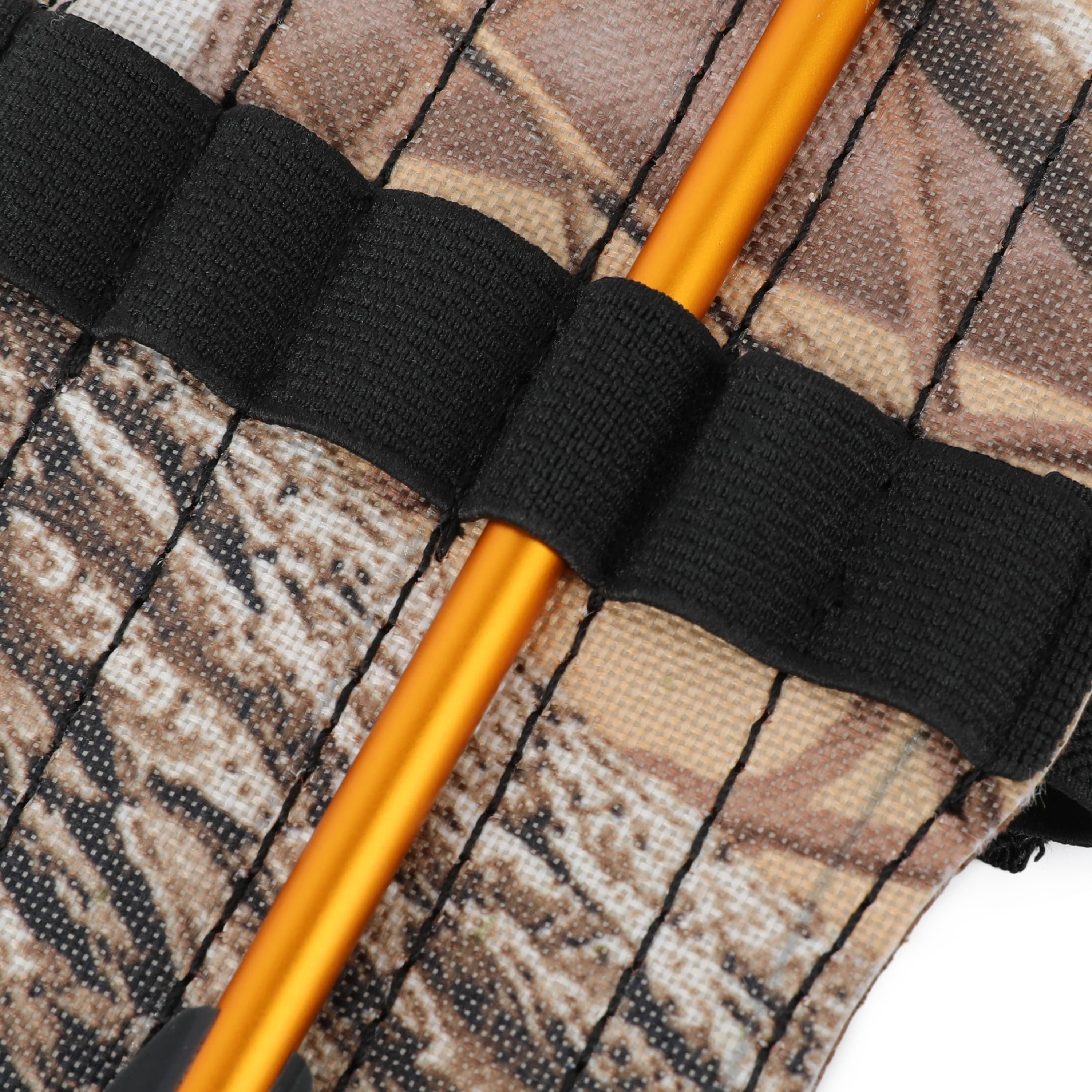 Archery Arm Quiver with 3-Strap Adjustable Arm Guard