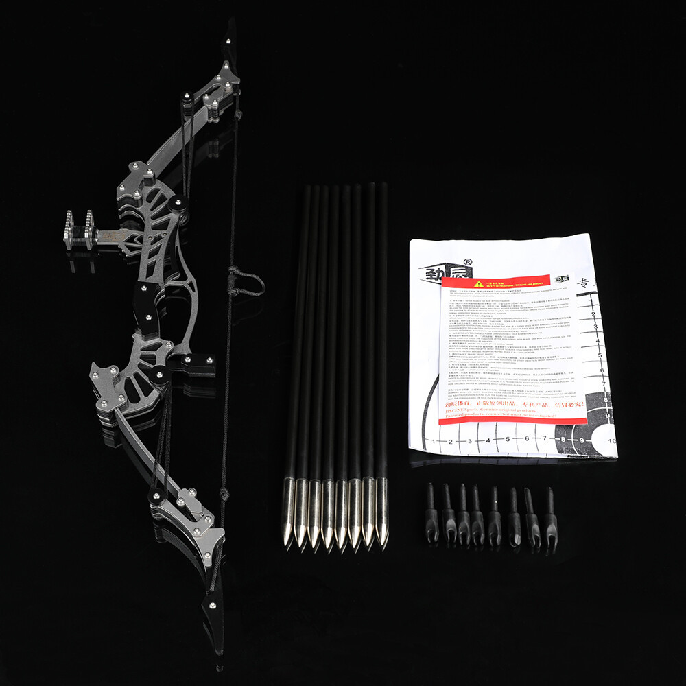 16 Mini Compound Bow Set 16lbs – Adult Target Shooting Practice Kit