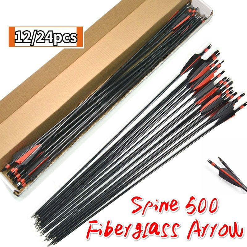🎯Hunting Practice Archery Fiberglass Arrow Compound Bow-AMEYXGS Archery