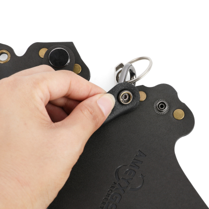 Leather Archery Hip Quiver Adjustable Belt Arrow Holder 