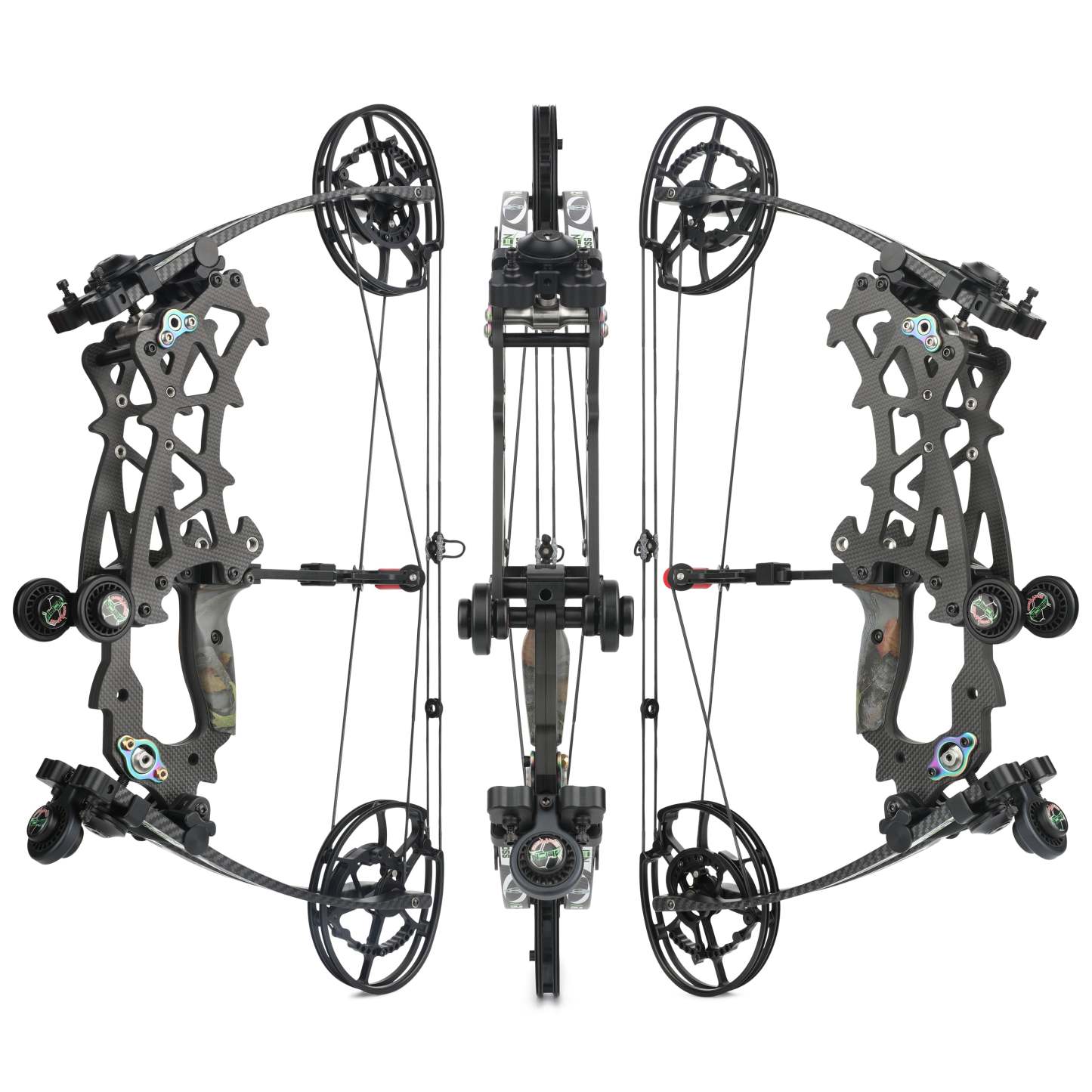 🎯Carbon Hunting Compound Bow 40-70lbs Short Axis-AMEYXGS Archery
