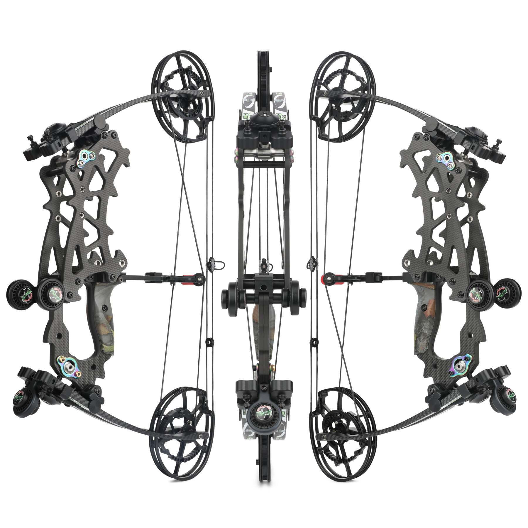 🎯Carbon Hunting Compound Bow 40-70lbs Short Axis-AMEYXGS Archery
