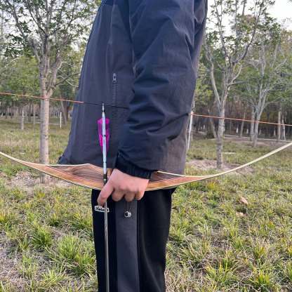 30-60 Lbs Archery Traditional Bow 62" Longbow Hunting