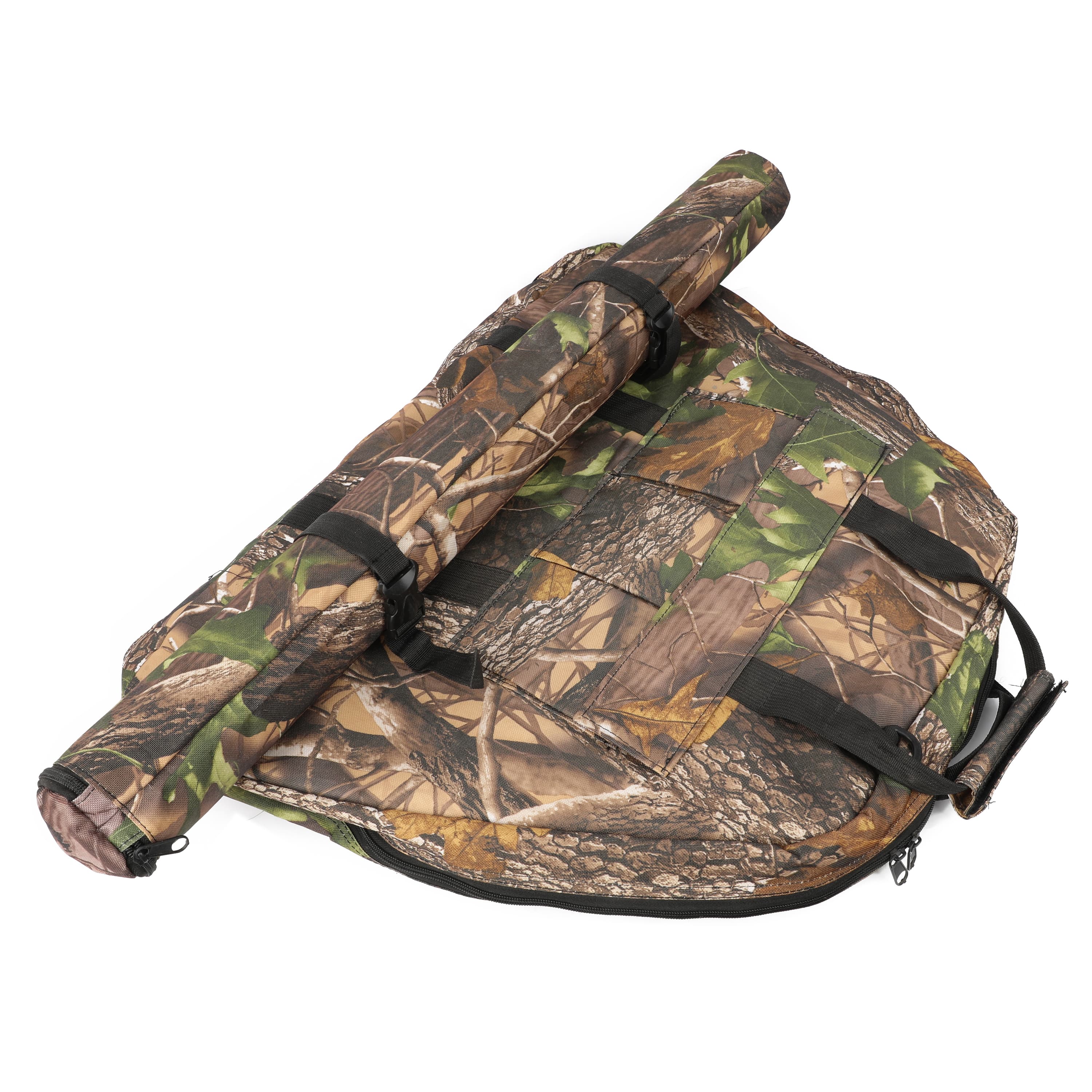 Durable Canvas Archery Compound Bow Case with Arrow Tube