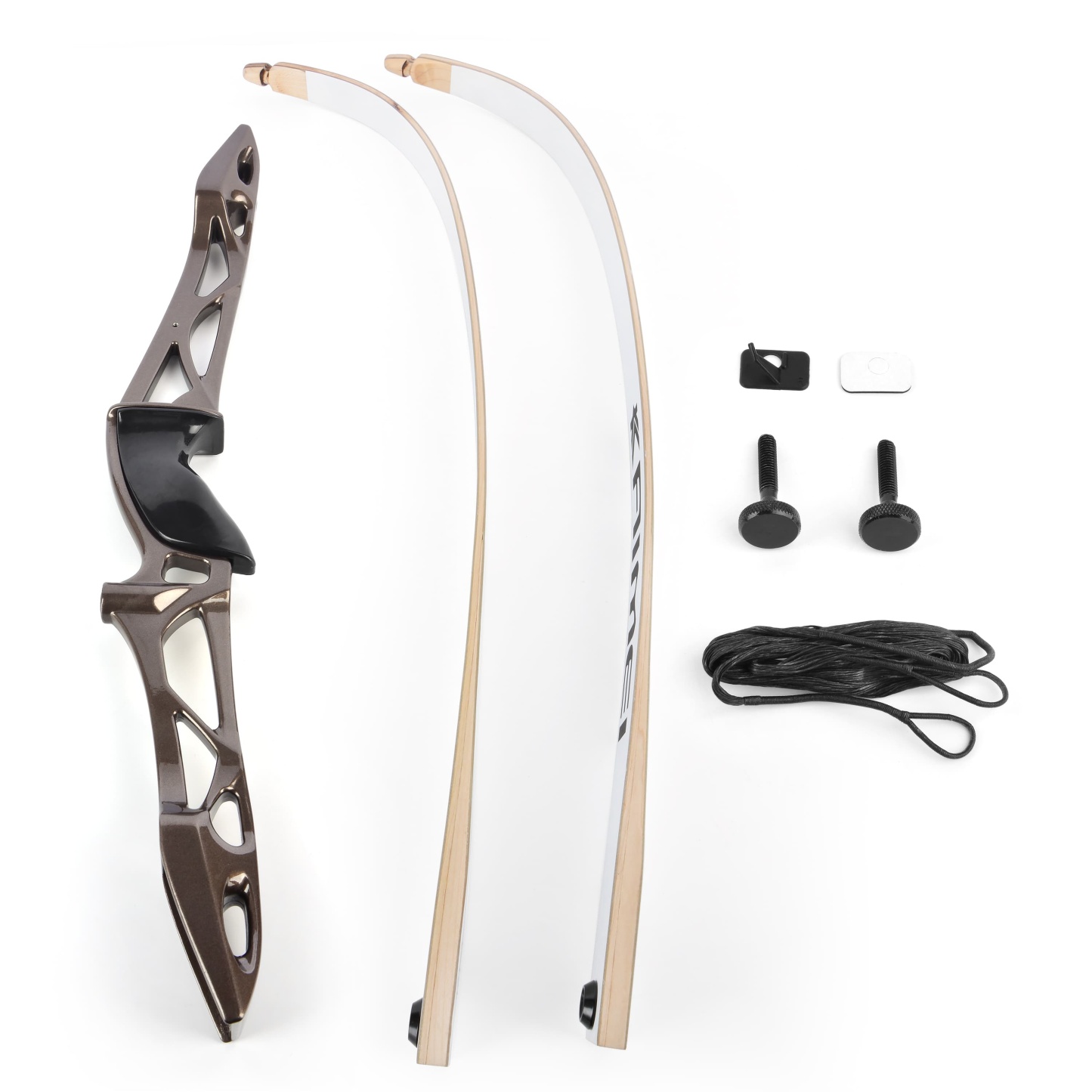 KAIEMI 66" 68" 70" Olympic Archery Competition Recurve Bow Kit 14-40# @28"