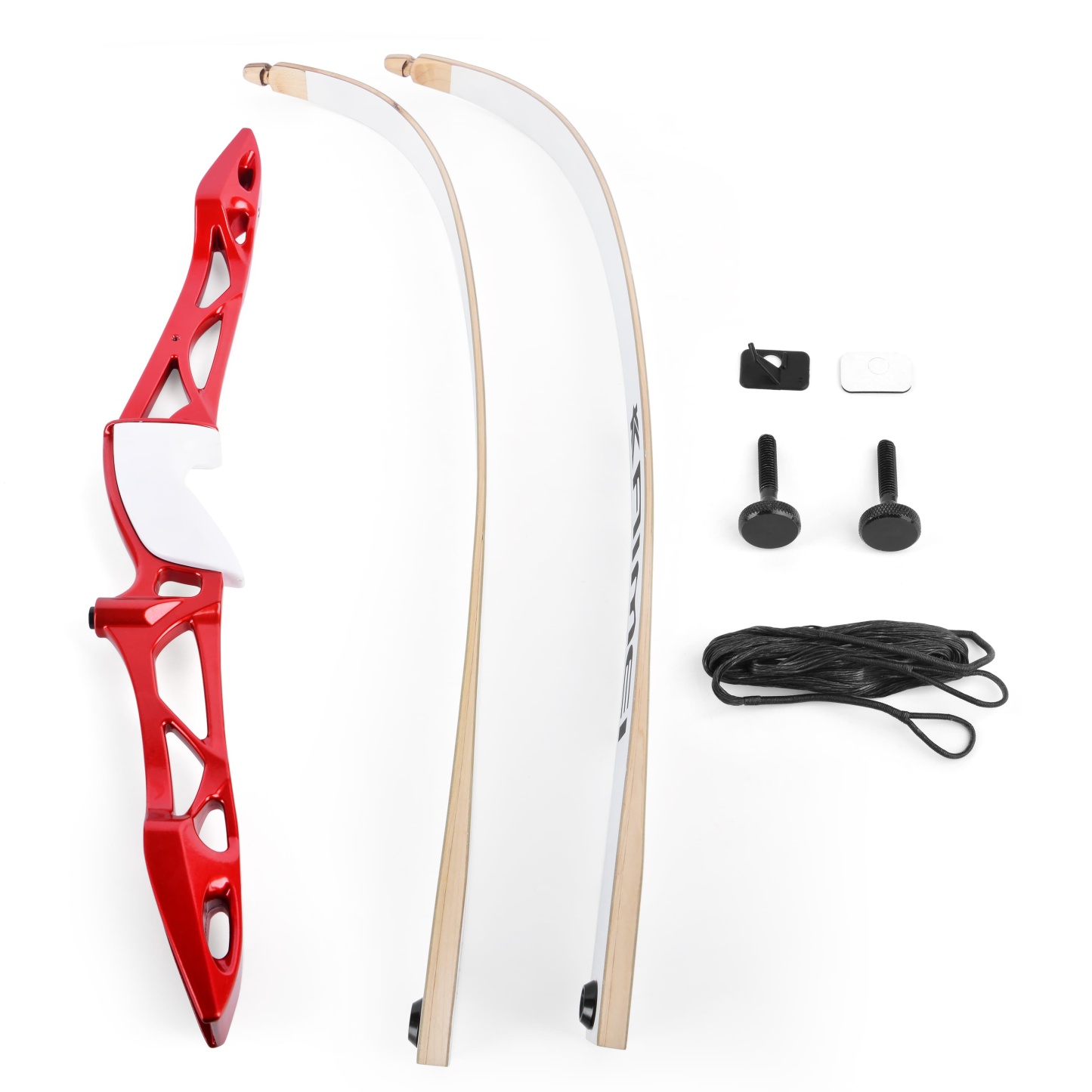 KAIEMI 66" 68" 70" Olympic Archery Competition Recurve Bow Kit 14-40# @28"