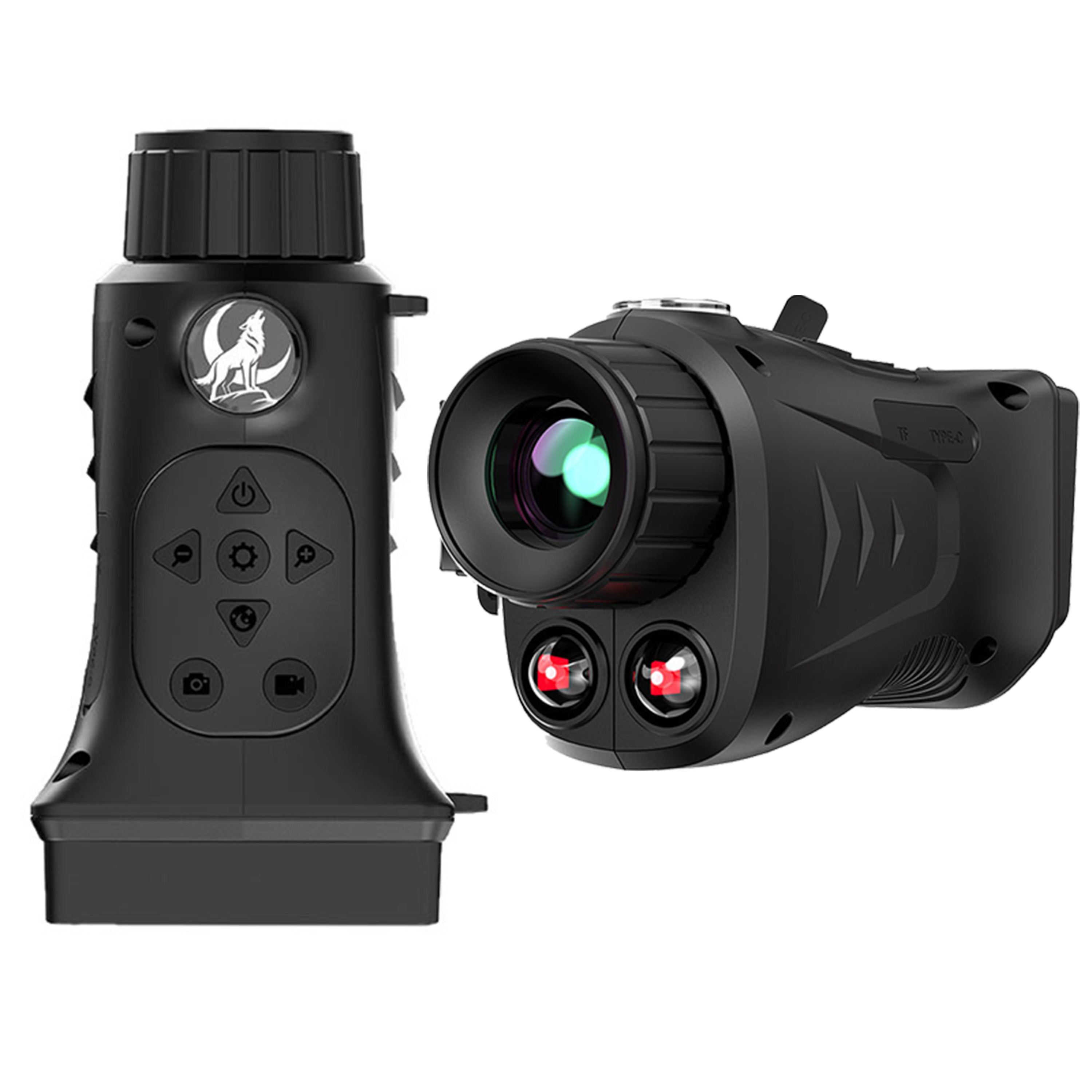 Digital Night Vision Monocular with Dual IR Recording Long Endurance