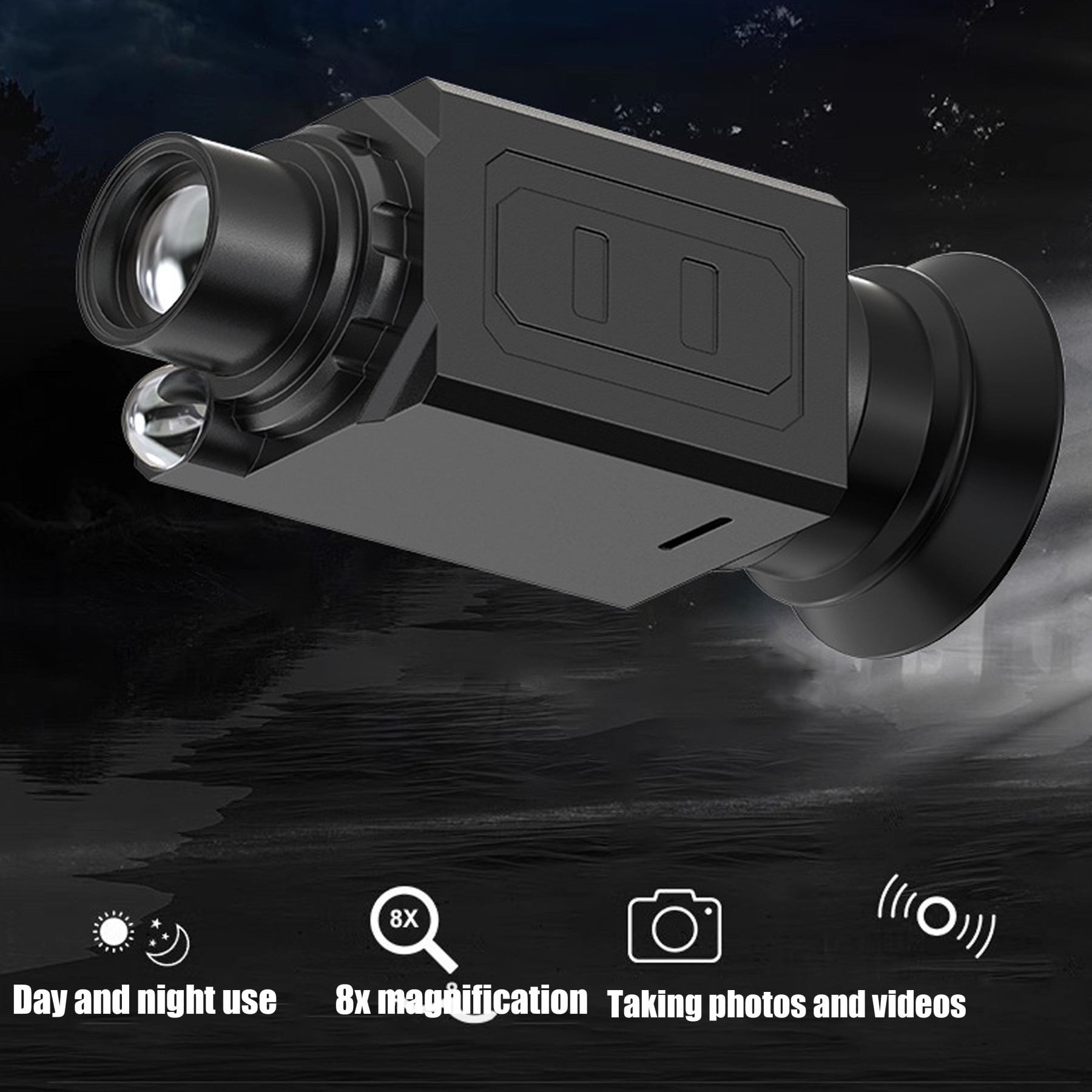 Night Vision Viewing Adventure Monocular Night Vision Telescope