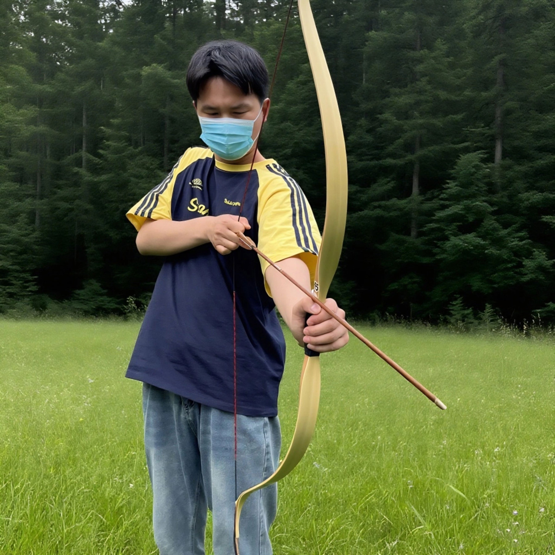 Longbow Archery Kit 20-45lbs