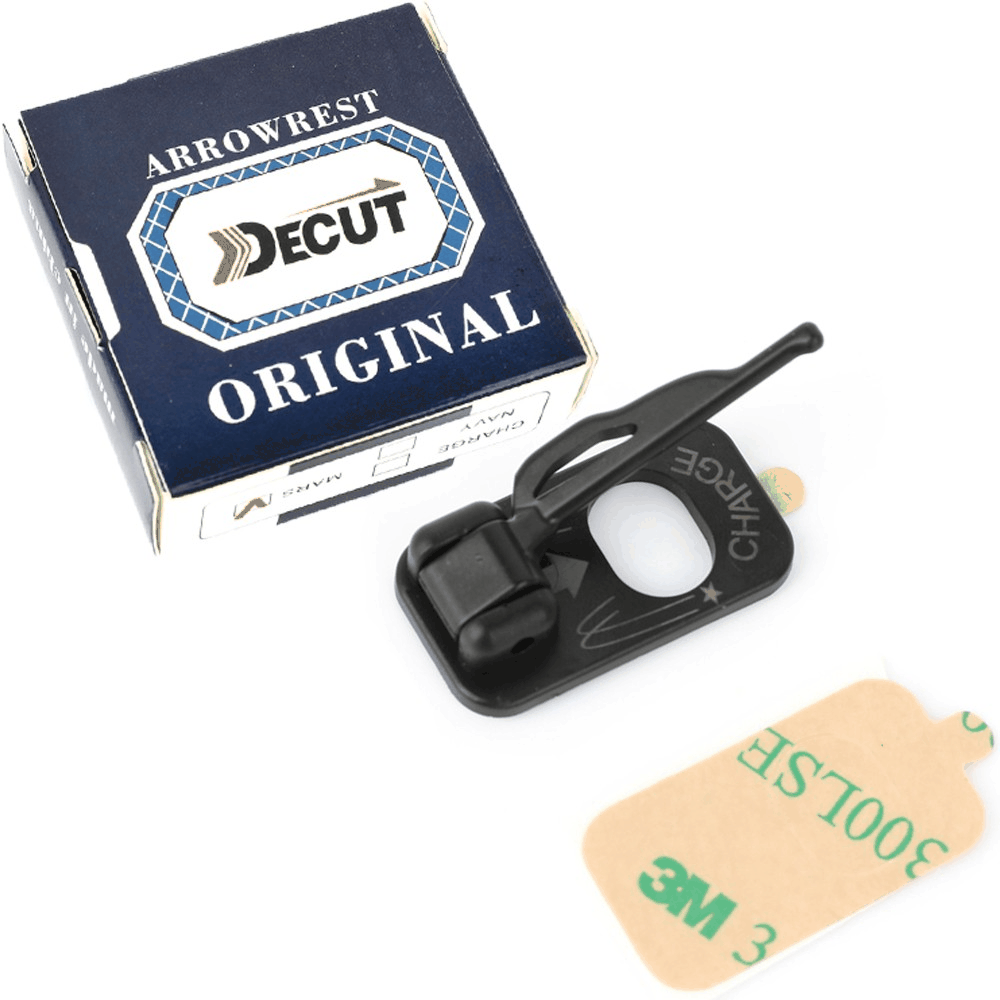 DECUT Archery Arrow Rest Self-Adhesive Recurve Bow RH/LH