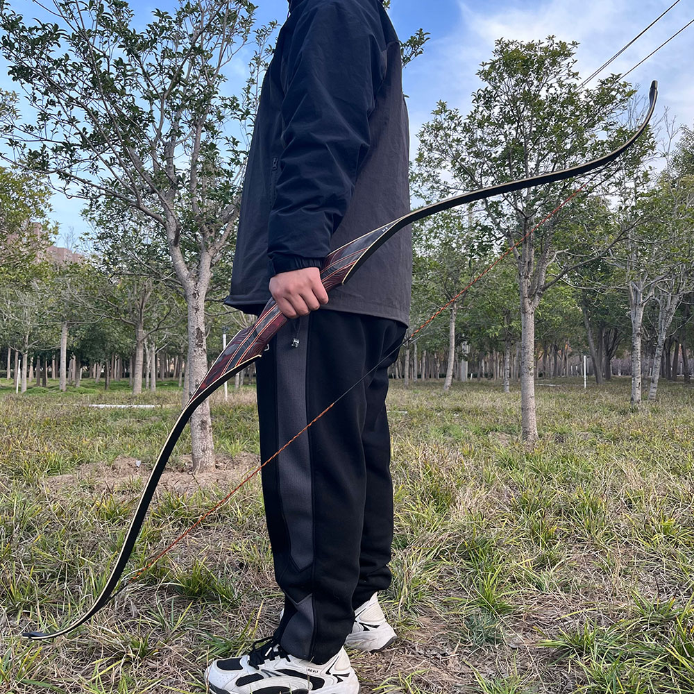 Archery 30-60 Lbs Traditional Bow 64" Hunting Longbow