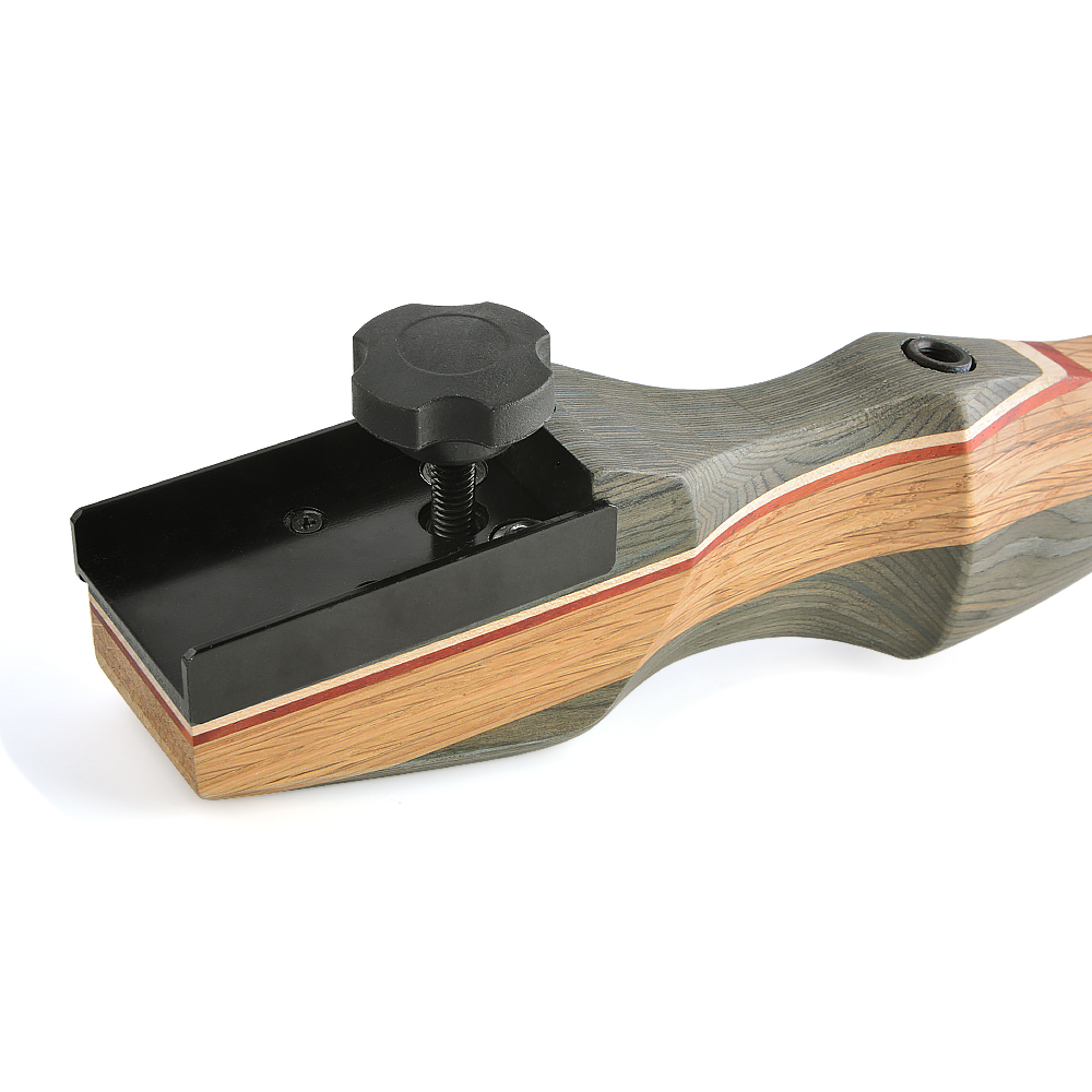 62-Inch Takedown Recurve Bow (50 lbs) with Tech Wood Riser