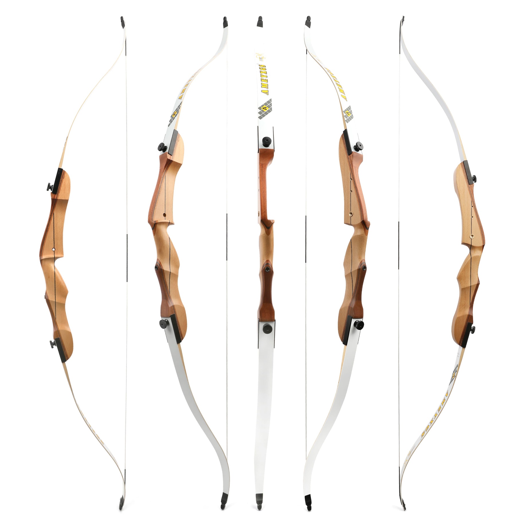 Recurve Bow Complete Kit 66/68/70'' for Hunting & Practice