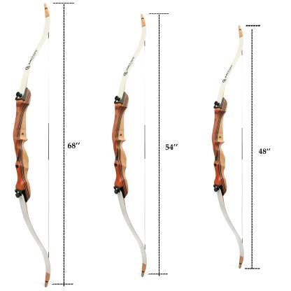 Archery Takedown Recurve Bow 16-38lbs Adult – AMEYXGS Archery