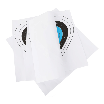40cm Heart Archery Target Paper Durable Shooting Practice