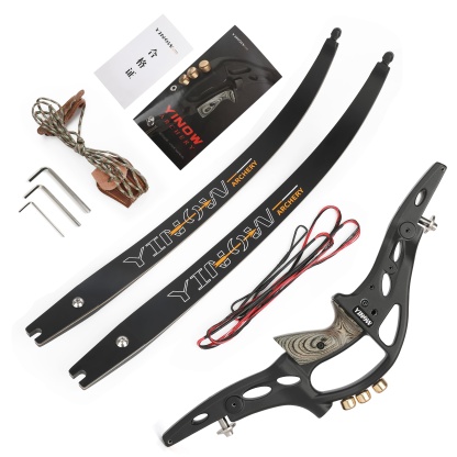 ILF 62" 20-50lbs Recurve Bow 19" Riser for Hunting Shooting