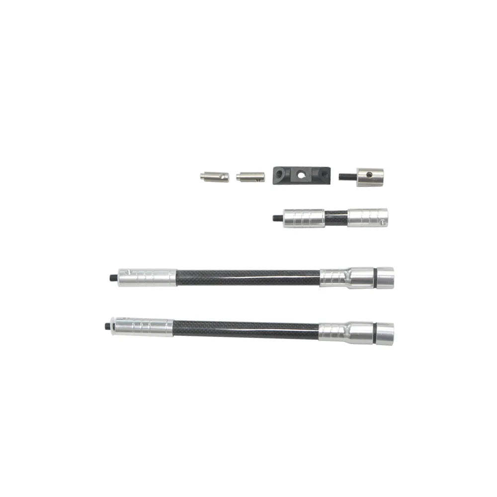 🎯PR601 Archery Stabilizer Balance Bar Set Rod Extend V-Bar System Recurve Compound Bow-AMEYXGS Archery