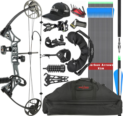 Topoint M1 Compound Bow 19-70 LBS Hunting Target Archery