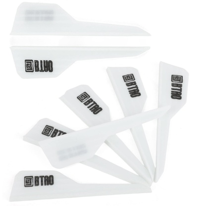 2.5" Rubber Arrow Vanes Archery Fletching Accessory (50pcs)