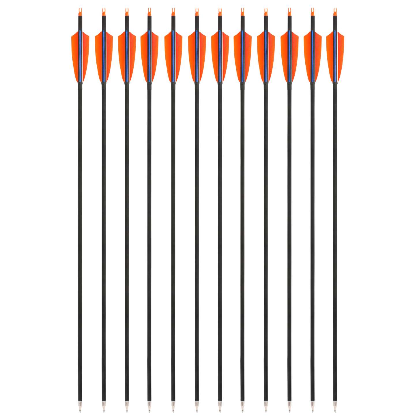 🎯Archery 500 Spine Carbon Arrows for Traditional Longbow Hunting Target-AMEYXGS Archery