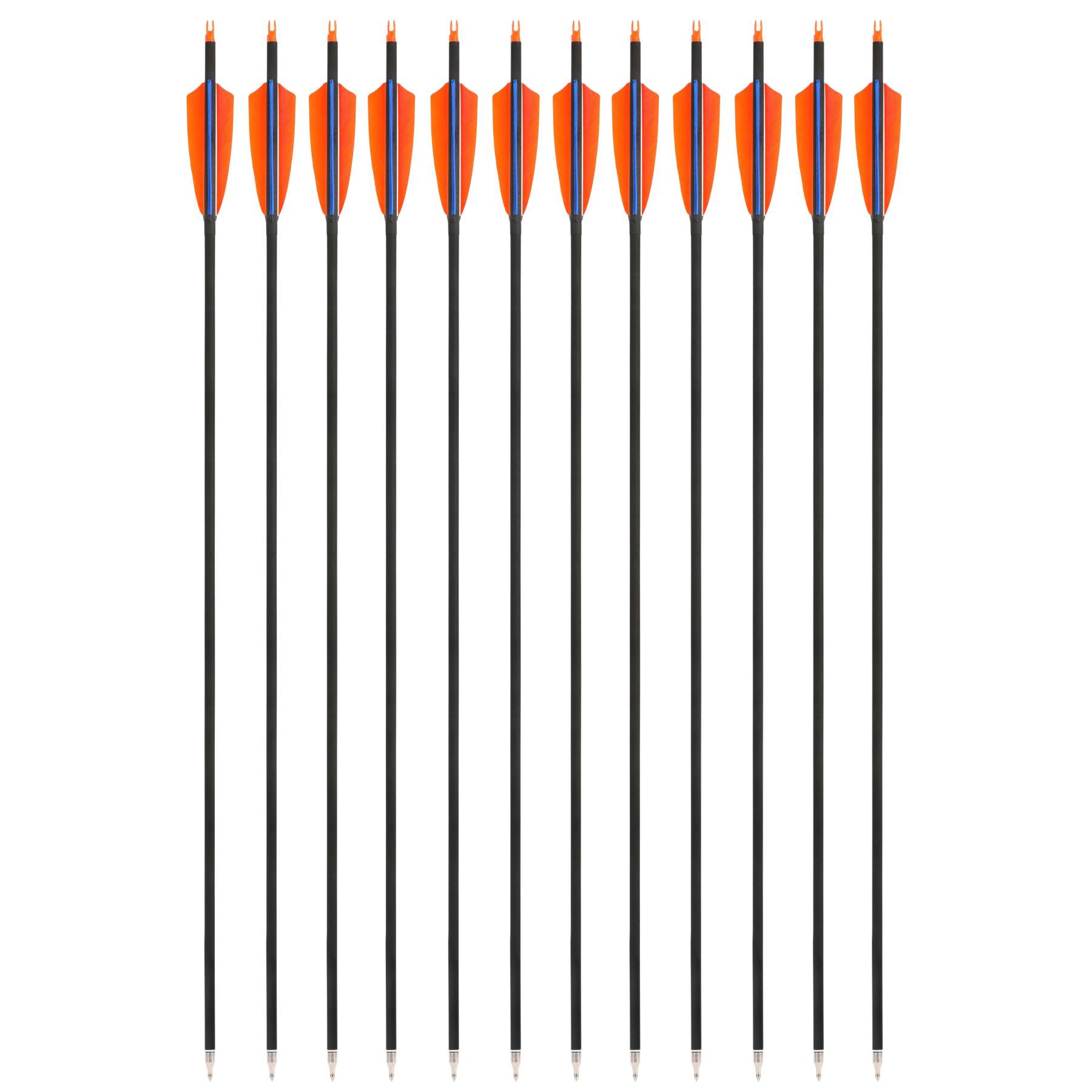 🎯Archery 500 Spine Carbon Arrows for Traditional Longbow Hunting Target-AMEYXGS Archery