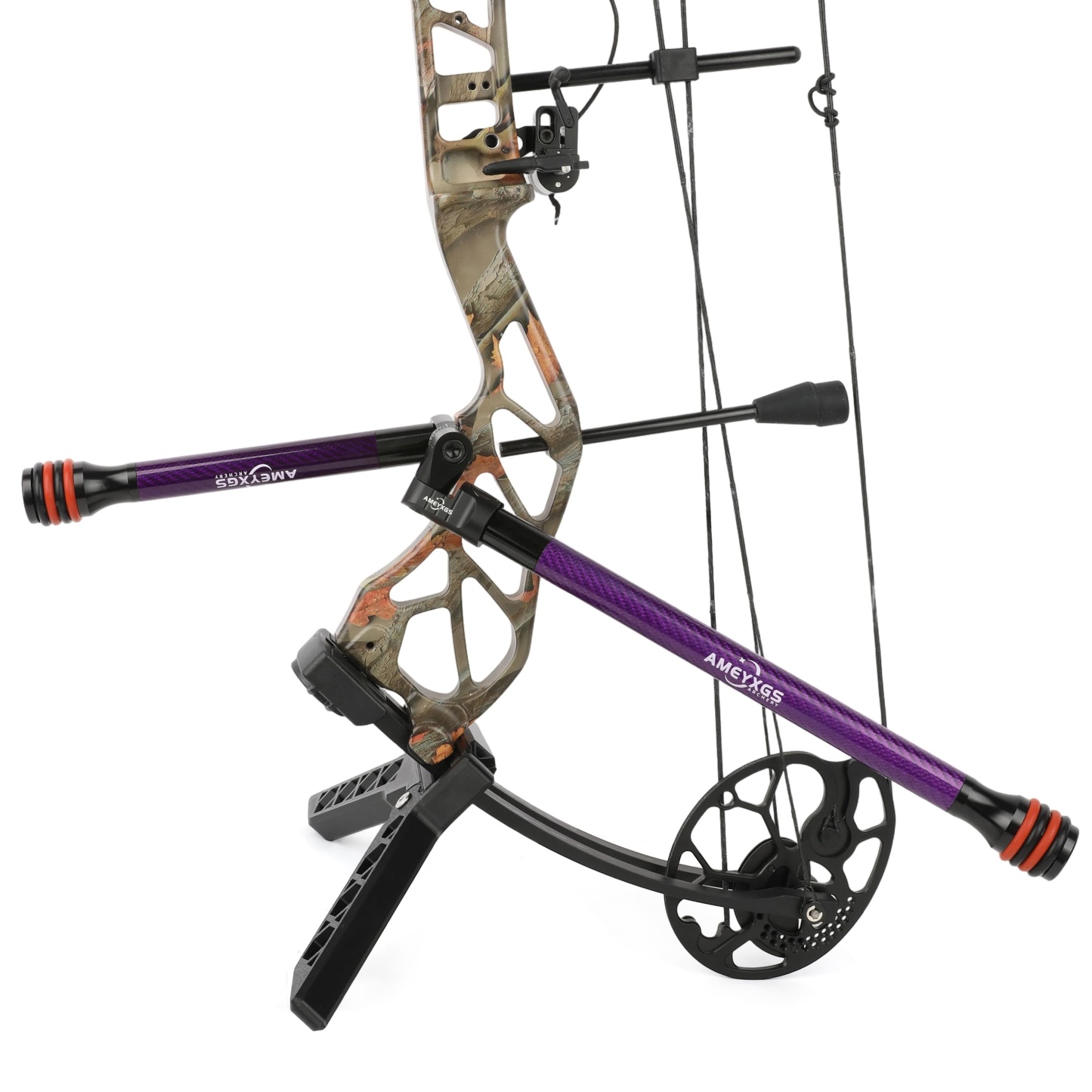 AMEYXGS Archery Balance Bar Stabilizer Shock Absord Bow Stabilizer