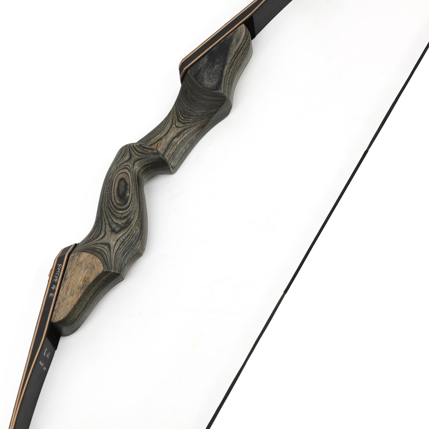 Black Hunter Wooden Recurve Takedown Bow 30-45lbs for Adults