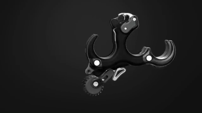 Aluminum Alloy UV Button Release Aid with Wrist Straps, 3&4 Finger Thumb Adjustment 
