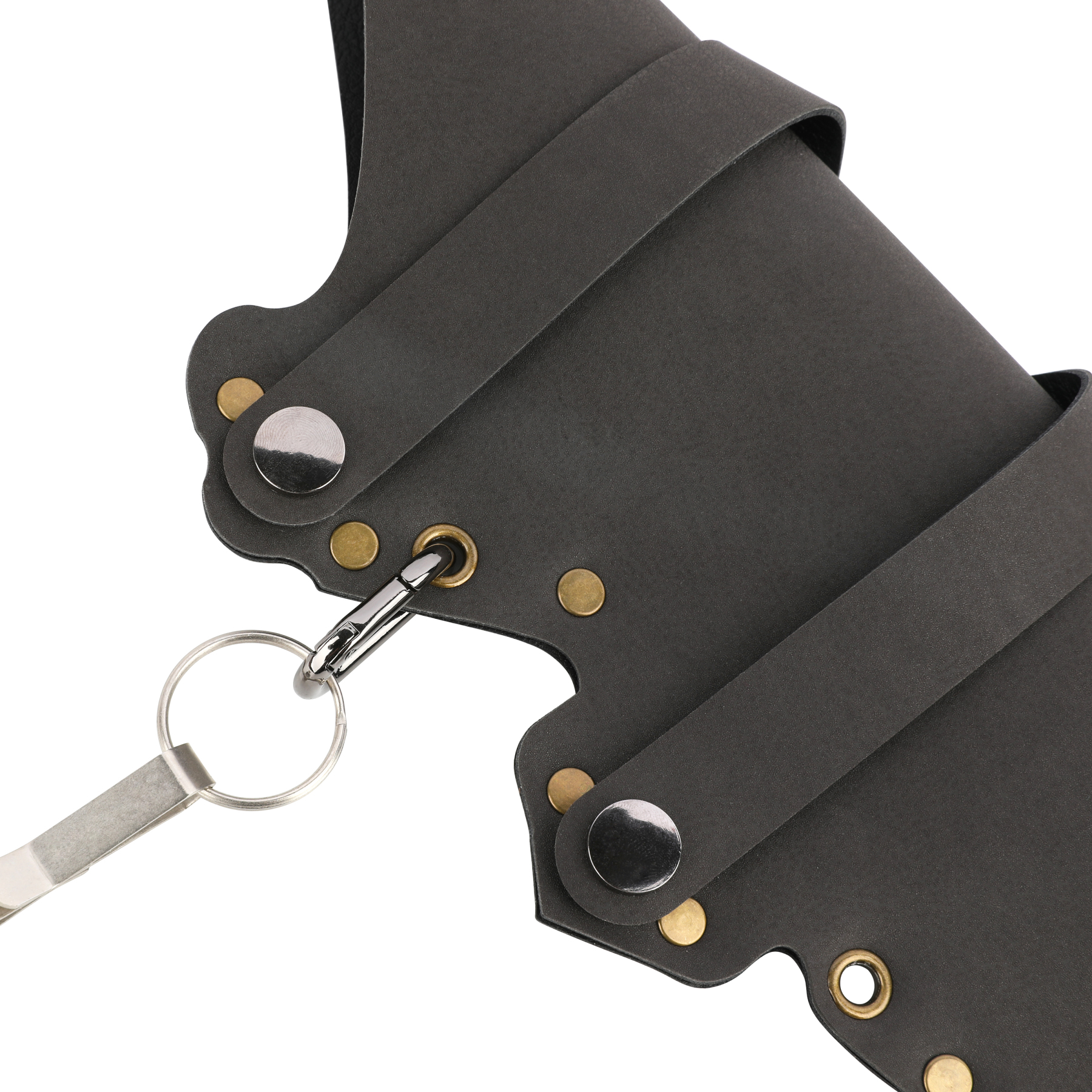 Leather Archery Hip Quiver Adjustable Belt Arrow Holder 