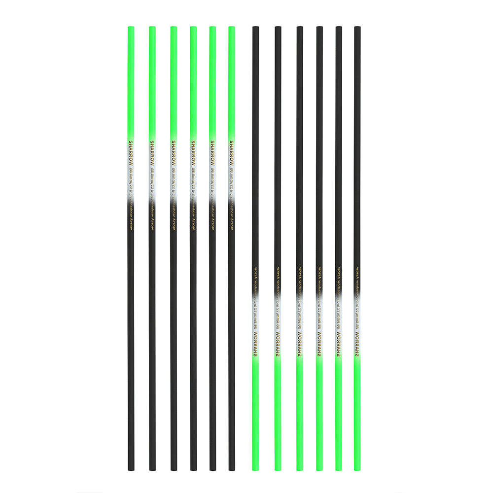 Crossbow Bolts Carbon Hunting Arrows Shaft (12 Pack)