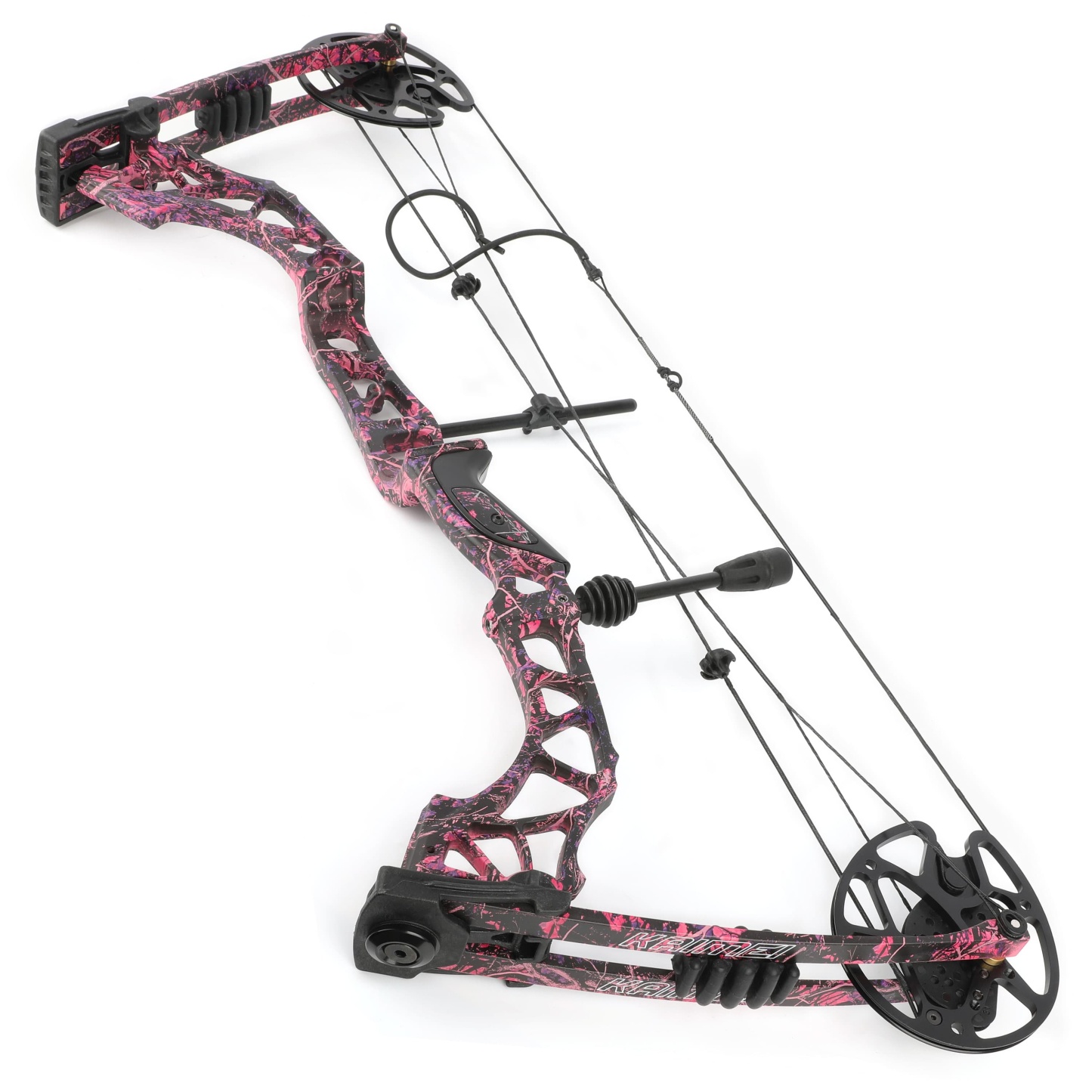 KAIMEI QIN Compound Bow and Arrows Kit Hunting 30-70lbs